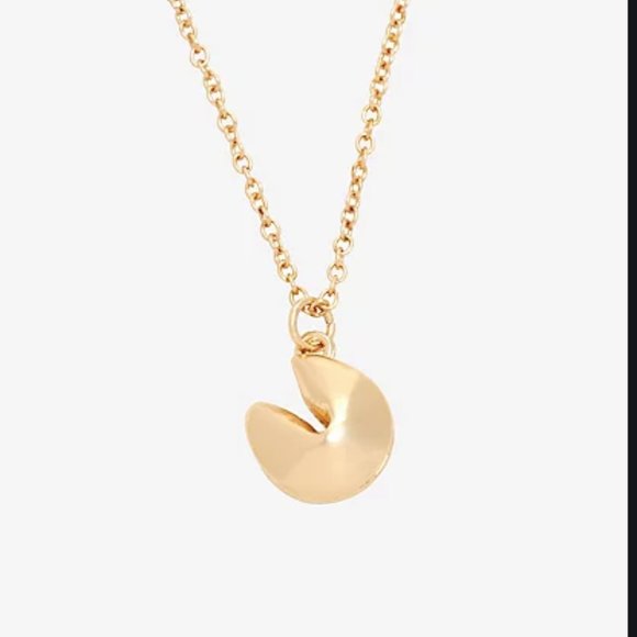 Jewelry - Super Cute Fortune Cookie Necklace